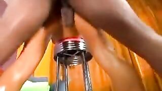 Sandra Roman gets her pussy destroyed by a huge cock