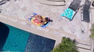 A huge black dick is used to fuck a neighbor who has no boyfriend