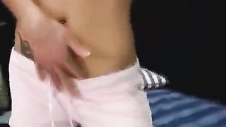 Brunette teen gets her face covered with cum after anal sex