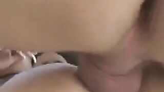 A pussy without panties was filmed under a skirt with a hidden camera