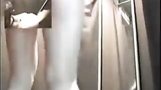 A secret camera was secretly filming customers in the changing room of an underwear shop