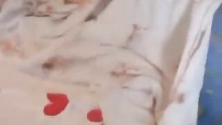A sexy Russian girl with a fiery mane gets fucked