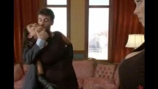 The punishment for a wife and maids in the style of BDSM