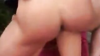 Through Lifon, he caresses his swollen breasts and nipples