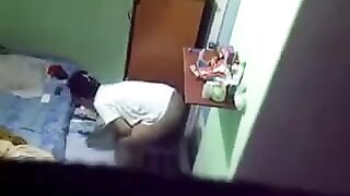 A hidden camera has been installed in the room of a girl in the hostel