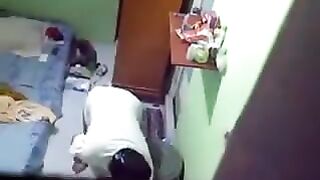 A hidden camera has been installed in the room of a girl in the hostel