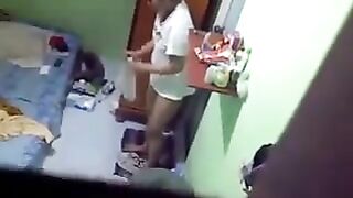 A hidden camera has been installed in the room of a girl in the hostel