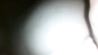 At night it was possible to shoot the chick's pussy video