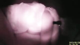 A hole in the wall allowed sex with appetizing neighbors