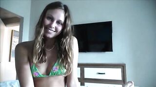 The stepdaughter tried to escape from a problematic family vacation