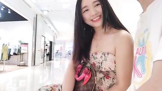 Passersby guy gets fucked by an Asian slut