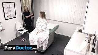 Gorgeous teen Ailee Anne gets fucked by her pervert doctor and assistant in a hardcore threesome