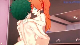 Izuku Midoriya and Hisuka Kendo's locker room scene