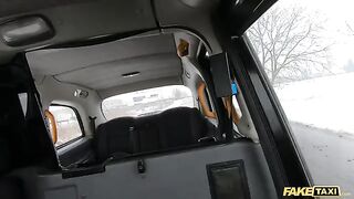 A cheeky Asian passenger got out and took a piss in the middle of the road in Fake Taxi