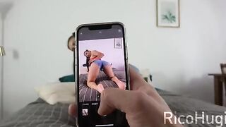 My step sister is a cock sucking bitch with no self control