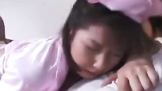 He washed the dick from the vagina and started cumming heavily on his dick