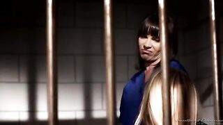 Two lesbian prisoners are fucking in their cell. It's completely forbidden