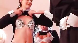 A nun forced three girls to engage in lesbian sex using toys