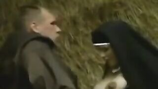 A pregnant nun gets fucked by a taxi driver in this hot video