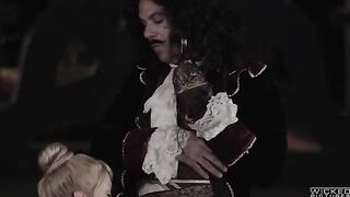 The girl with a glamorous bitch forces the guy to experience deep pleasure