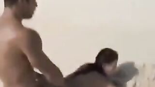 Beach fun for nudists with nice butt and big ass