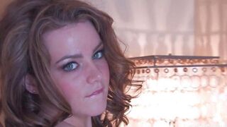The brunette with big tits is jumping on the cock immediately