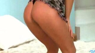 Young Russian whore shows her holes and wets her fingers