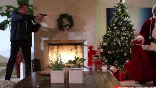 The best Christmas gift from Santa is the ass fuck