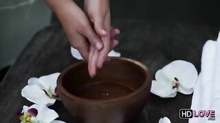 Hot erotic massage from a friend, the best relaxation ever
