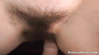 A neighbor with a natural pussy has been eager to get intimate for a while