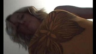 First creamy pussy experience for teen Ellie, who’s into girls and guys
