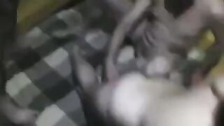 A friend fucked his wife, while her husband was not against it
