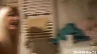 Group sex with horny Czech swingers in an intense and passionate orgy