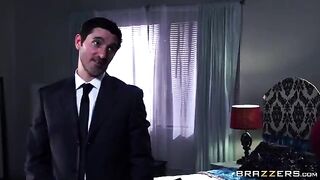 The man roughly fucks a beautiful prostitute in her mouth
