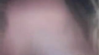 A smiling blonde with big natural boobs asks to fuck her