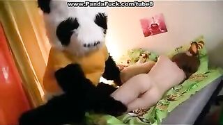 A plush toy named Mishka became a substitute for the pervert's mistress