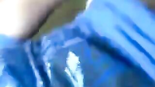 I pulled down my underpants and took out my overgrown bolt to jerk it