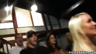 Bunch of wet pussies gets fucked on a party
