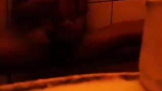 First of all, she washed herself in the shower, and then indulged in some personal pleasure
