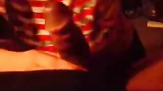 A blowjob from a sexy lady, captured in a steamy homemade scene