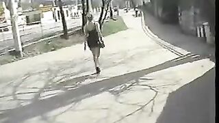 An old man fucked in anal by a hot young girl in threesomes
