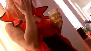 Student group orgy with MILF sex party gangbang featuring Elise Katty West and Nick Morris part 2