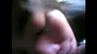 Carefully China broke the cock of her brother in the mouth