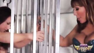 Two mature lesbians have fun with each other’s bodies