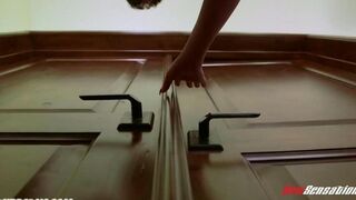 A man fucked a daughter, showcasing intense passion in the scene