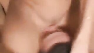 A girl came to her boyfriend and sat on his face with a pussy