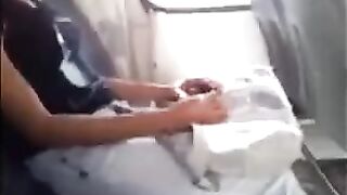 A handsome guy masturbates his big dick, captivating to watch