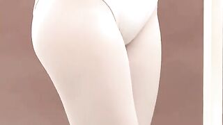 The ballerina was spied in the locker room and removed to the camera