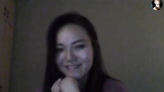 A hot chat with a beautiful Kazakh girl ends with sex