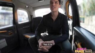 A girl is a taxi driver in an alternate universe